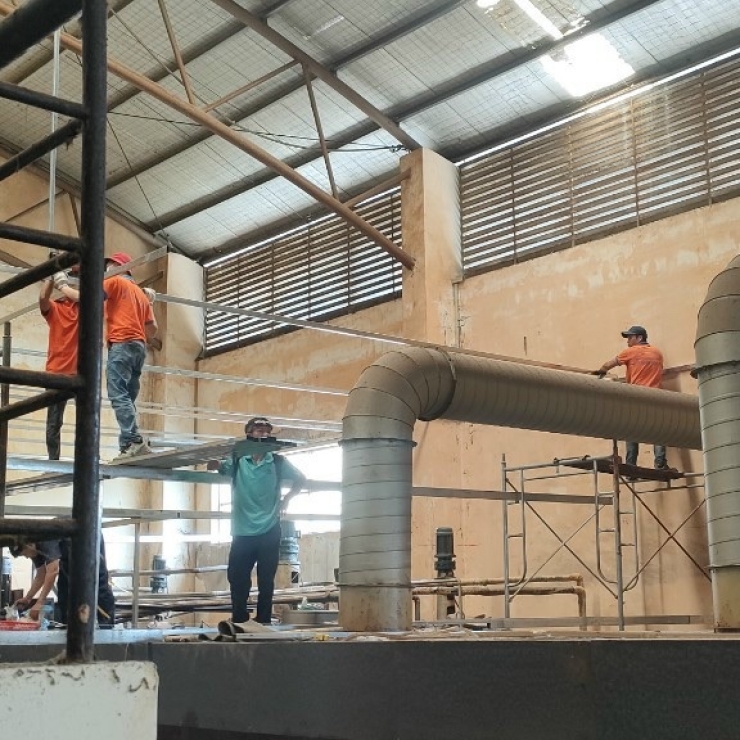 THI CÔNG HẠ TẦNG ĐIỆN NƯỚC LONG THÀNH